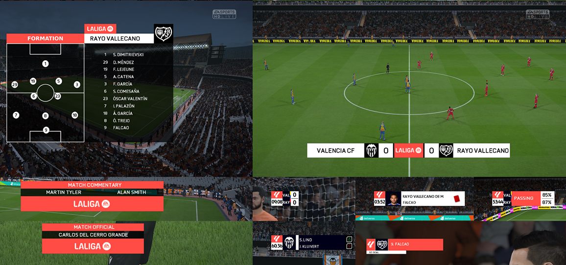 Fifa La Liga Ea Sports Scoreboard Popups Fifa Infinity Mods