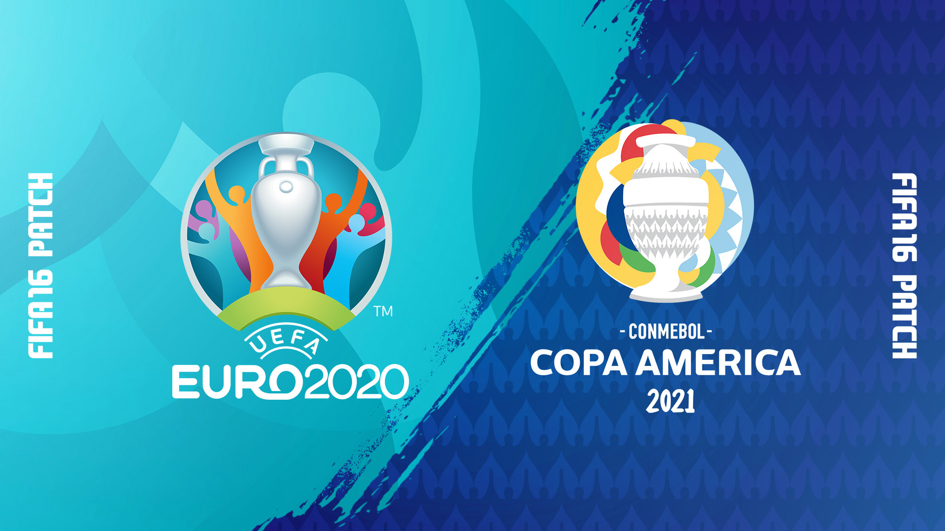 UEFA EURO 2020 & Copa America 2021 Patch (FIFA 16)