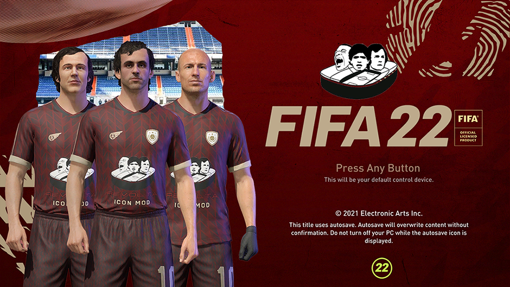 FIFA 22 GAME MOD Fifa 22 Career Icons v.1.0 - download