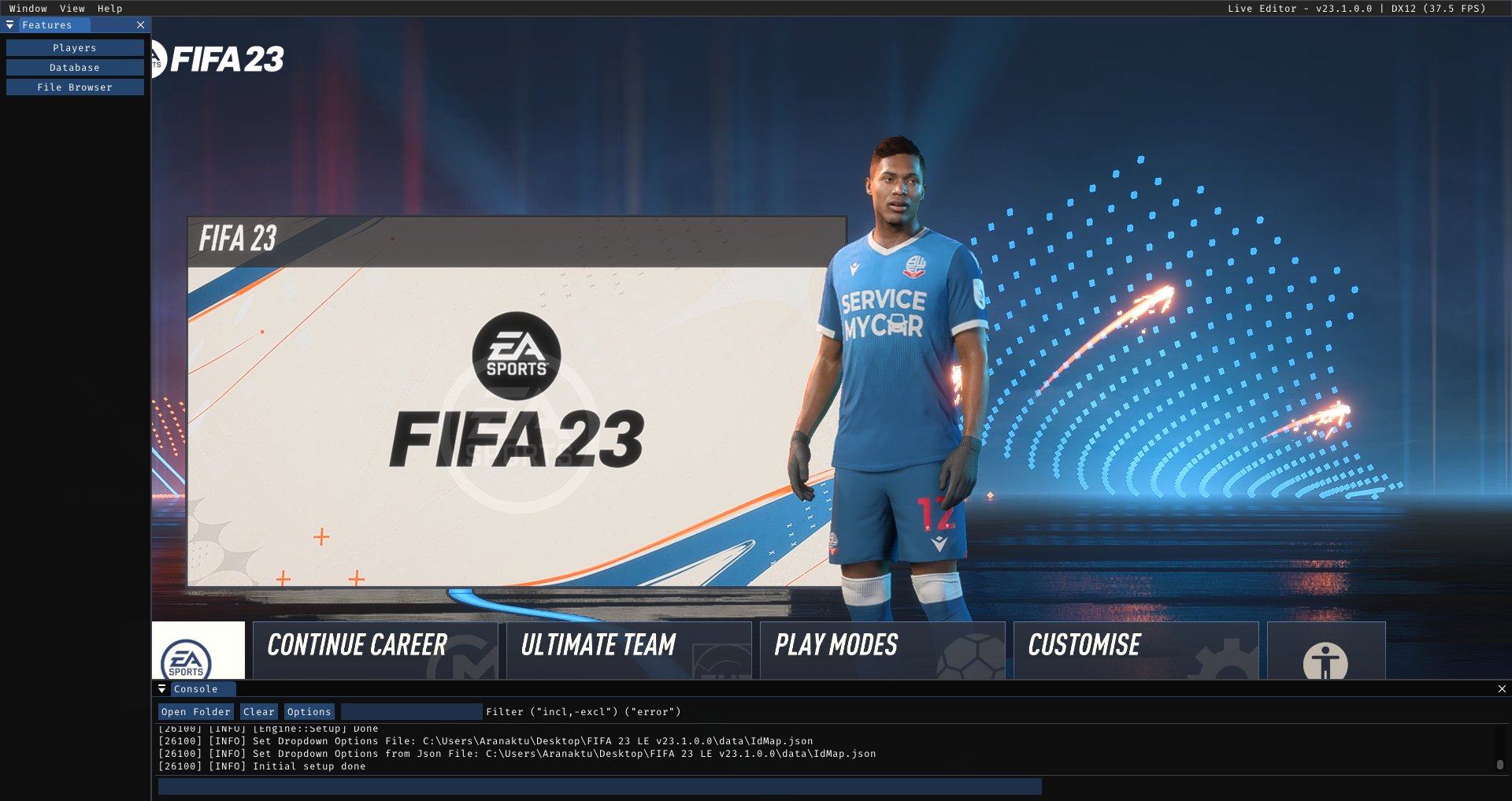 FIFA 23 Live Editor