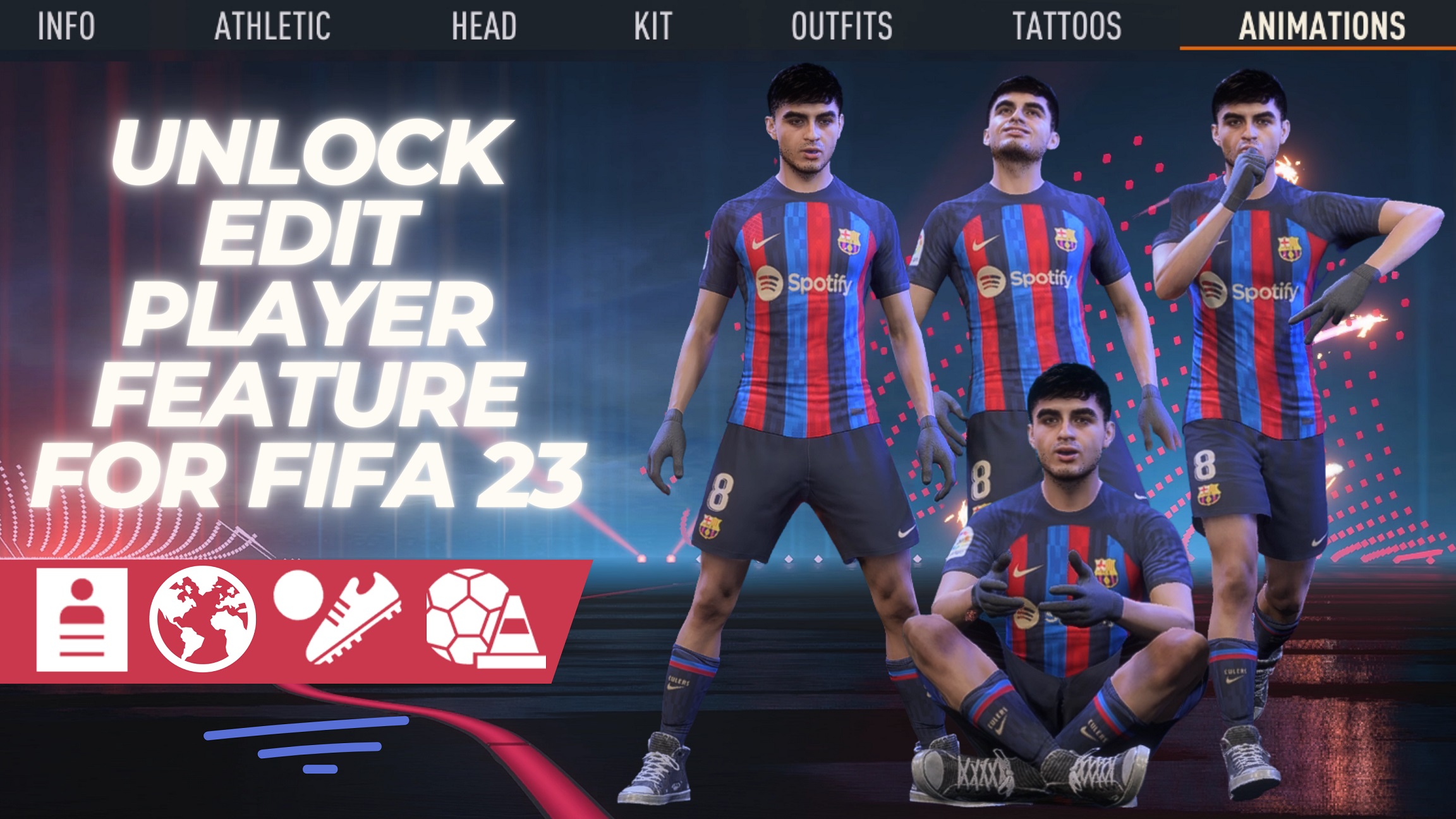 FIFA 23 Unlock Player Feature Mod