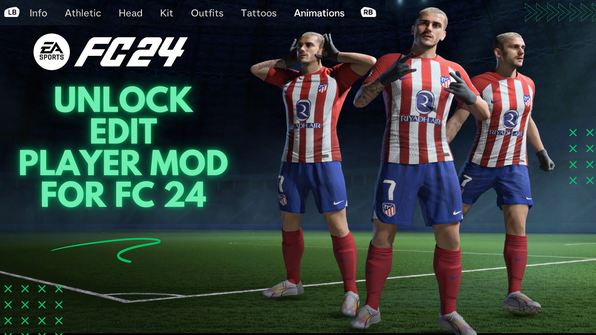 FC 24 Unlock Edit Player Mod