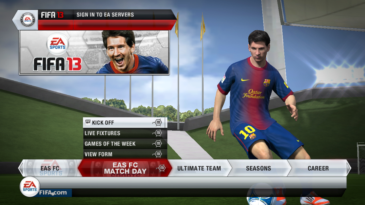 FIFA 13: Classic Menu Mod | FIFA Infinity Downloads