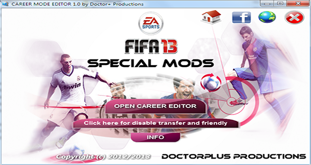 Fifa 13: Career Mode Editor 